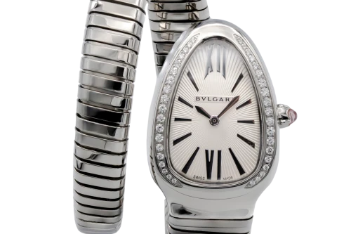 Bulgari Serpenti 35mm Stainless Steel SP 35 S Circa 2010
