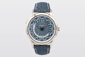 Patek Philippe Complications World Time 40mm Denim Strap 5330G-001 2025