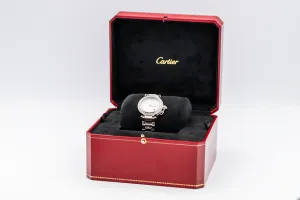 Cartier Pasha 32mm 18ct White Gold WJPA0009/2528 Circa 2010