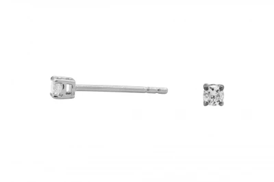 18ct White Gold Diamond Stud Earrings 0.20ct