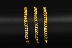 22ct Yellow Gold Curb Chain 22.5" 23.5g