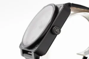 Bell & Ross Commando  46mm Black Leather BR01-96-S Circa 2010