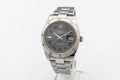 Rolex DateJust 41mm 'Wimbledon' Stainless Steel Oyster 126334 2021