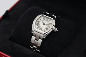 Cartier Roadster 33mm Stainless Steel W62016V3/2675 Circa 2010