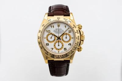 Rolex Cosmograph Daytona 40mm Brown Leather 16518 1996