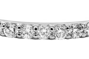 14ct White Gold Diamond Bangle 6.23ct