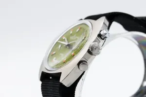 Breitling Sprint 40mm Stainless Steel Black Fabric Cal.7733 Circa 1970s