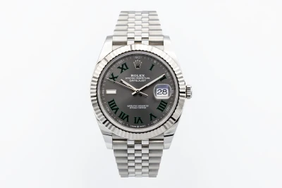 Rolex DateJust 41mm 'Wimbledon' Stainless Steel Jubilee 126334 2022
