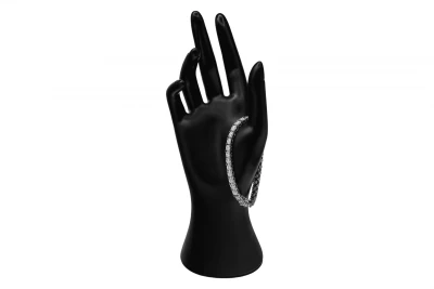 18ct White Gold  Diamond Tennis Bracelet 4.96ct