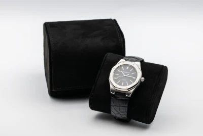 Audemars Piguet Royal Oak Automatic 36mm Black Leather 14800ST Circa 1993