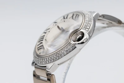 Cartier Ballon Bleu 36mm 18ct White Gold W69011Z4/3005 Circa 2010