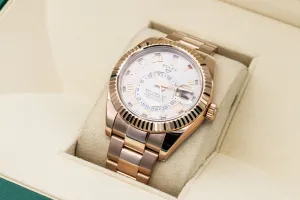 Rolex Sky-Dweller 42mm 18ct Rose Gold Oyster 326935 2017