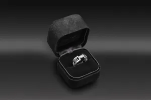 Tiffany & Co. 18ct White Gold Diamond Wedding Band Atlas 0.10ct