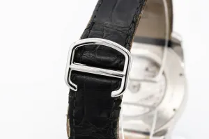 Cartier Calibre De Cartier 42mm Black Leather W7100014/3299 Circa 2011
