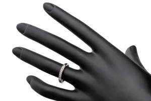 9ct White Gold Half Eternity Ring 0.15ct