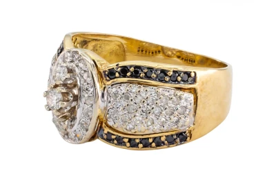 14ct Yellow Gold Diamond Ring
