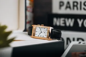 Jaeger-LeCoultre Reverso Duoface 26mm Black Leather Q2712410 2005