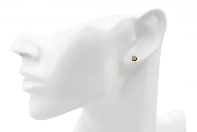 9ct Yellow Gold Diamond Stud Earrings 0.30ct