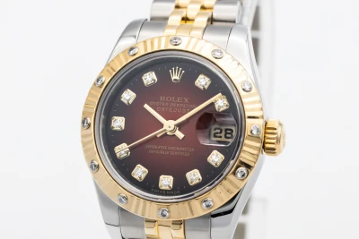 Rolex Lady DateJust 26mm Steel & 18ct Yellow Gold Jubilee 179313 2008