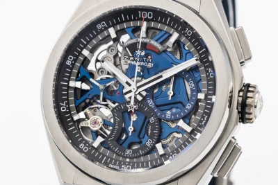 Zenith Defy El Primero 44mm Blue Rubber 95.9002.9004/78.R590 2019