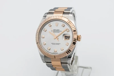 Rolex DateJust 41mm Steel & 18ct Rose Gold Oyster 126331 2019