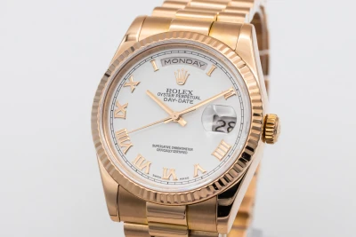 Rolex Day-Date 36mm 18ct Rose Gold Presidential 118235 2003