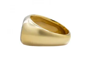 18ct Yellow Gold Oval Diamond Ring 0.30ct