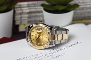 Rolex DateJust 41mm Steel & 18ct Yellow Gold Oyster 126333 2017