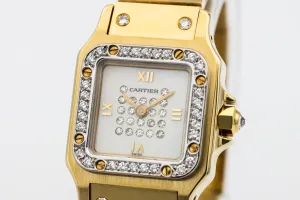 Cartier Santos Carree 24mm 18ct Yellow Gold  Circa 1990s
