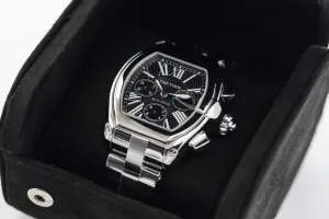 Cartier Roadster 39mm Stainless Steel W62020X6 Circa 2010