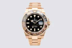 Rolex GMT Master II 40mm 'Rootbeer' 18ct Rose Gold Oyster 126715CHNR 2020