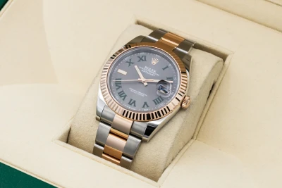 Rolex DateJust 41mm Steel & 18ct Rose Gold Oyster 126331 2020