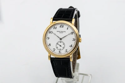 Patek Philippe Calatrava Manual 33mm Black Leather 5022J 2001