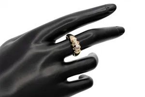 14ct Yellow Gold Diamond Dress Ring 0.18ct