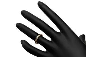 14ct Yellow Gold Diamond Eternity Wedding Band 0.35ct