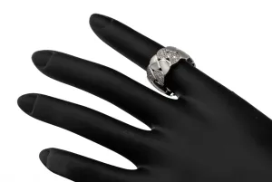 Cartier La Dona White Gold & Diamond Ring Size 50 17.8g