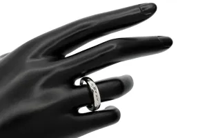 18ct White Gold Baguette Diamond Wedding Band 0.60ct