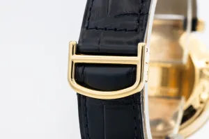 Cartier Pasha de Cartier Chronograph 38mm Dark Blue Leather W3003551/0960 1996