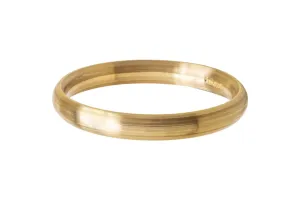18ct Yellow Gold 3mm Matte Wedding Band