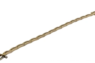 9ct Yellow Gold Diamond Bracelet 1ct