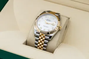 Rolex DateJust 41mm Steel & 18ct Yellow Gold Jubilee 126333 2022