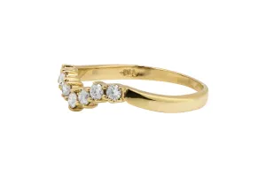 9ct Yellow Gold Diamond Ring 0.25ct