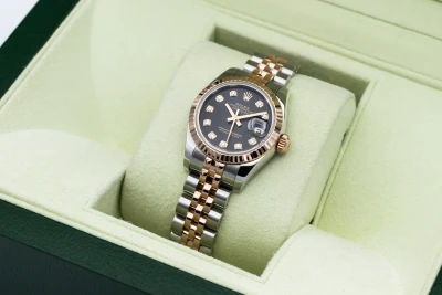 Rolex Lady DateJust 26mm Steel & 18ct Rose Gold Jubilee 179171 2012