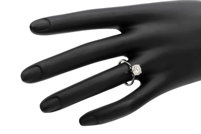 Platinum Diamond Engagement Ring 1.27ct