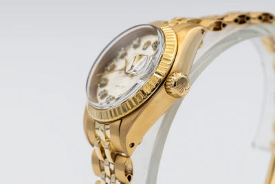 Rolex Lady DateJust 26mm 18ct Yellow Gold Jubilee 6917 1979