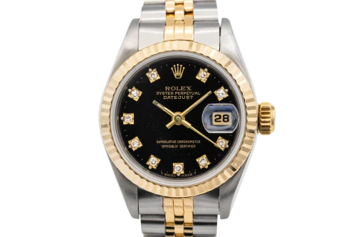 Rolex Lady DateJust 26mm Steel & 18ct Yellow Gold Jubilee 69173 1991