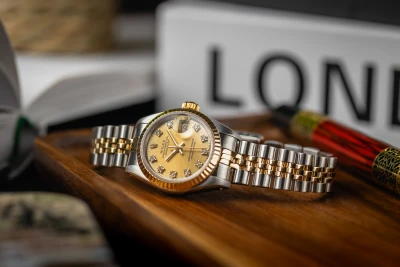 Rolex Lady DateJust 26mm Steel & 18ct Yellow Gold Jubilee 69173 1989