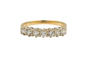18ct Yellow Gold Diamond Eternity Ring 0.56ct
