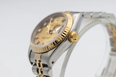 Rolex Lady DateJust 26mm Steel & 18ct Yellow Gold Jubilee 69173 1989