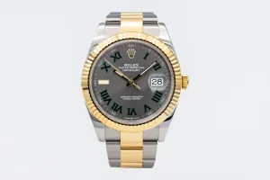 Rolex DateJust 41mm 'Wimbledon' Steel and Gold Oyster 126333 2023